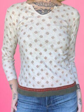 Vintage 90s White Stag boho long sleeve